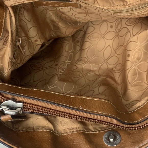 Fossil Pink Logo Canvas Bag - Picture 11 of 14